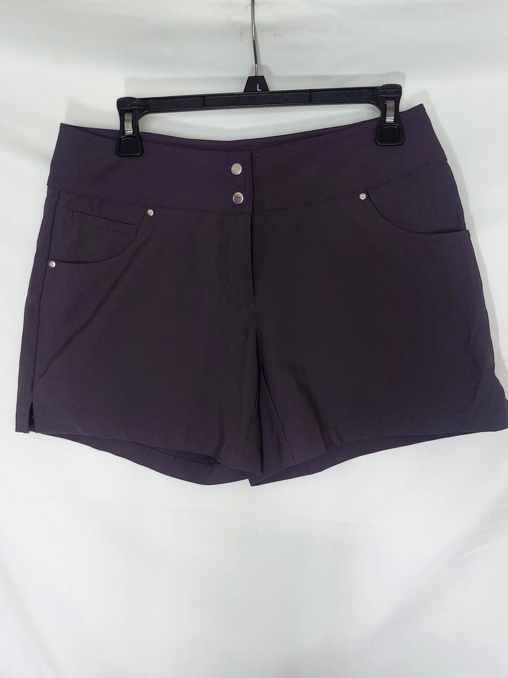 Slazenger Women's Athletic Shorts in Dark Grey